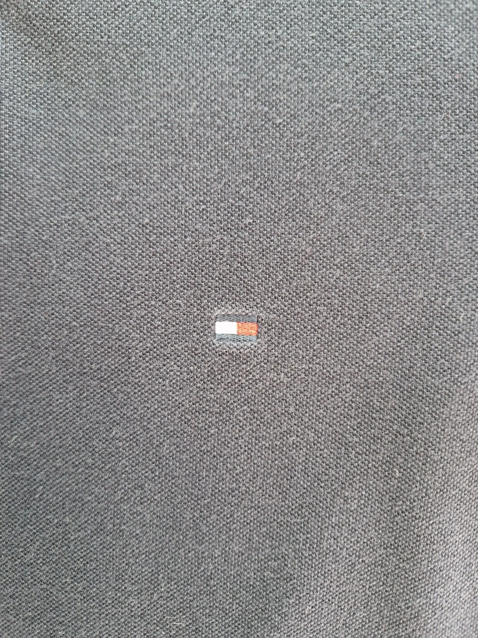 Polo Tommy Hilfiger hombre azul marino Slim Fit talla L algodón orgánico – photo 5